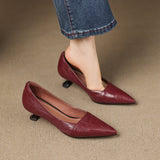 Venza Genuine Leather Heels