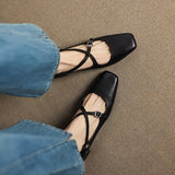Ciora Genuine Leather Heels