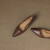 Irella Genuine Leather Flats