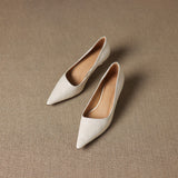 Elar Genuine Leather Heels