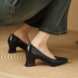 Arlix Genuine Leather Heels