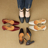 Amaris Genuine Leather Heels