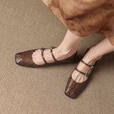 Orik Genuine Leather Flats