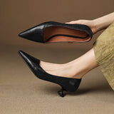 Venza Genuine Leather Heels