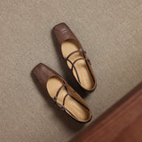 Orik Genuine Leather Flats