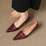 Revia Genuine Leather Heels