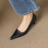 Revia Genuine Leather Heels