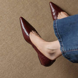 Emry Genuine Leather Pumps