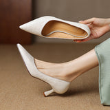 Elore Genuine Leather Heels