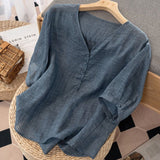 Mayla Linen Blouse