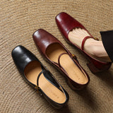 Lenara Genuine Leather Heels