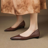 Irella Genuine Leather Flats