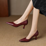 Elore Genuine Leather Heels