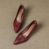 Venza Genuine Leather Heels