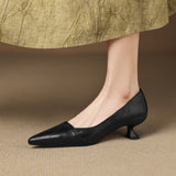 Venza Genuine Leather Heels