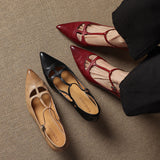 Marve Genuine Leather Pumps