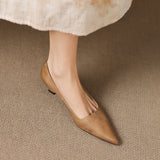 Revia Genuine Leather Heels