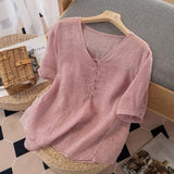 Mayla Linen Blouse