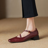 Evra Genuine Leather Heels