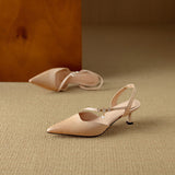 Dahlia Genuine Leather Heels