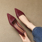 Venza Genuine Leather Heels