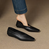 Emor Genuine Leather Flats
