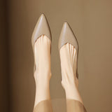 Nera Genuine Leather Heels