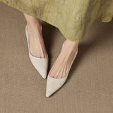 Elar Genuine Leather Heels