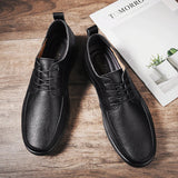 Bronze Genuine Leather Oxford