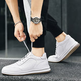 Genuine Leather Sneakers