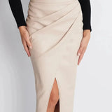 Maeve Leather Skirt
