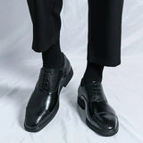Slyther Genuine Leather Brogues
