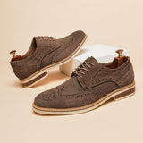 Zaviar Genuine Leather Shoes