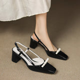 Melani Genuine Leather Heels