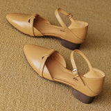 Laney Genuine Leather Heels