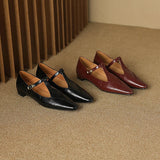 Biana Genuine Leather Heels