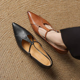 Lorena Genuine Leather Heels
