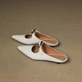 Alour Genuine Leather Mules