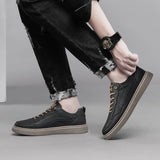 Ozgun Genuine Leather Sneakers