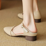 Laney Genuine Leather Heels