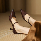 Samara Genuine Leather Heels