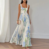 Oriah | Floral Maxi A-Line Dress