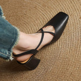 Petra Genuine Leather Heels