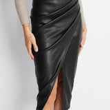 Maeve Leather Skirt
