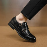 Grandeur Monk Strap Shoes
