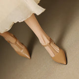 Serava Genuine Leather Heels