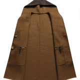 Wool Hooded Overcoat