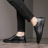 Bronze Genuine Leather Oxford