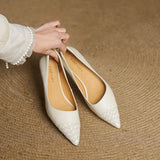 Zelith Genuine Leather Pumps