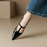 Ileen Genuine Leather Heels